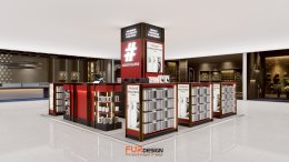 Design, manufacture, and installation: Hashtag Mobile Shop, Central World, Bangkok